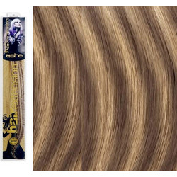 SHE by Socap Hair Extensions Τούφα 100% Φυσική Τρίχα HEX8000L Ίσια Μαλλιά Δίχρωμη No. Μ18/24 10τμχ