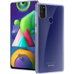 Crong Slim Θήκη Σιλικόνης Samsung Galaxy M21 Clear (CRG-CRSLIM-SGM21-TRS)