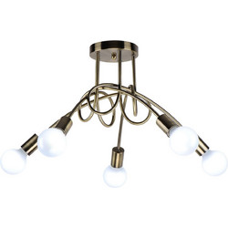 Home Lighting KQ 2627/5 Κρεμαστό Φωτιστικό Οροφής Πολύφωτο 77-8090
