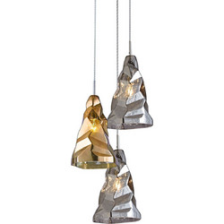 Home Lighting Luigi Κρεμαστό Φωτιστικό Οροφής Πολύφωτο E14 Χρυσό 77-3700