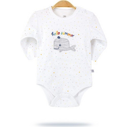 Bibaby Φορμάκι Εσώρουχο Μακρυμάνικο Λευκό 56765
