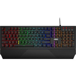 AOC KB GK200 Gaming Πληκτρολόγιο με Hybrid Διακόπτες RGB Black
