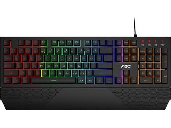 AOC KB GK200 Gaming Πληκτρολόγιο με Hybrid Διακόπτες RGB Black