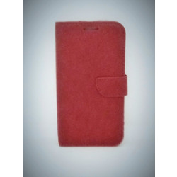 Δερμάτινη Θήκη/Πορτοφόλι για Alcatel One Touch Pop D5 Φούξια (OEM)