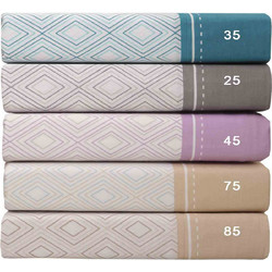 Anna Riska Σεντόνι King Size Βαμβακερό 280x270cm Mix & Match 75 Μπεζ