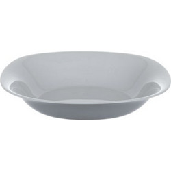 Luminarc Πιάτα Βαθιά Γυάλινα Τετράγωνα Carine Granit N6612 22x22cm 6τμχ