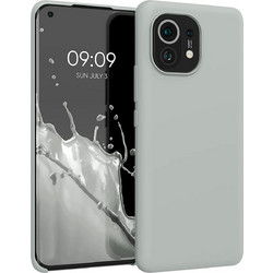 KWmobile Θήκη Σιλικόνης Xiaomi Mi 11 - Soft Flexible Rubber Cover - Light Grey Matte (54379.70)