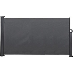 Aria Trade Παραβάν Αδιάβροχο με Λαβή 300x140cm Γκρι