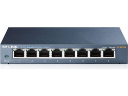 TP-Link TL-SG108 V2 Unmanaged L2 Switch με 8 Θύρες Ethernet 1Gbps
