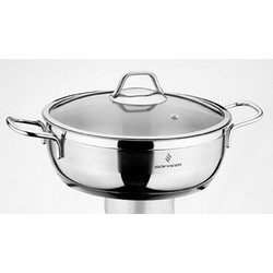 Max Home Soft Κατσαρόλα Ημιχύτρα Ανοξείδωτη 28cm 5lt