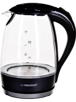 Esperanza Salto Angel EKK011K Γυάλινος Βραστήρας 1.7lt 2200W