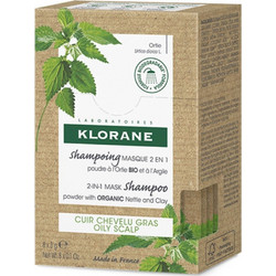 Klorane Ortie Bio 2 in 1 Σαμπουάν & Conditioner για Όγκο κατά της Πιτυρίδας για Λιπαρά Μαλλιά 8x3gr