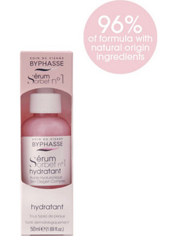 Byphasse Sorbet Moisturizing Ενυδατικό Serum Προσώπου με Υαλουρονικό 50ml