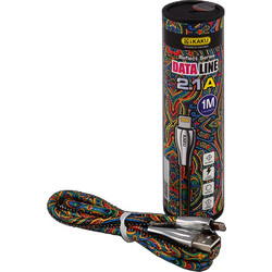 Καλώδιο micro-USB DATALINE Κίτρινο 1Μ