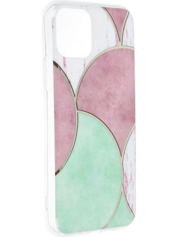 Forcell MARBLE COSMO Case for IPHONE 12 PRO MAX design 05 ΠΟΛΥΧΡΩΜΟ