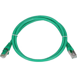 Extralink F/FTP Cat.6 Καλώδιο Δικτύου Ethernet 1m Green