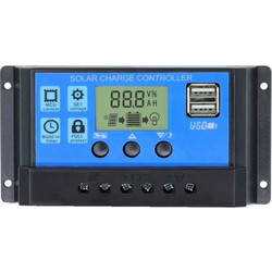 Solar Charge Controller Setsail PWM50 ,50Amp , 12V/24V, Dual UsB 5V 2.5A