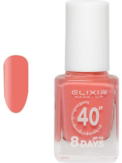 Elixir Up To 8 Days 137 Peach Gloss Βερνίκι Νυχιών Μακράς Διαρκείας 13ml