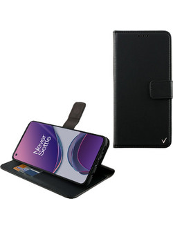 Volte-Tel Allure Magnet Book Stand Clip Θήκη Πορτοφόλι Black (OnePlus 8T)