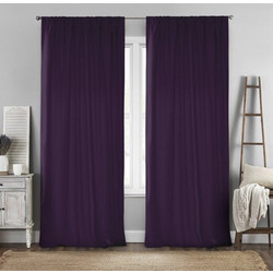 Lino Home Κουρτίνα με Τρέσα 300x280 Renas 111 Mauve