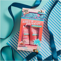 Dirty Works Set Bubble In Paradise Coconut