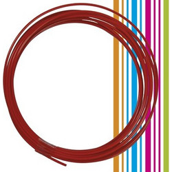 PETG 3D νήμα 1,75 mm - χρωμα κοκκινο (Esun) 10 meters