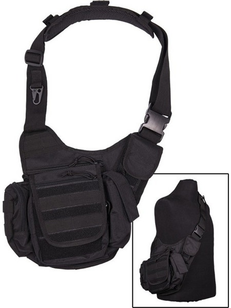 Mil-Tec Sling Multifunction Ανδρική Τσάντα Στήθους Μαύρη 13726502