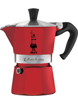 Bialetti La Mokina Viaggio in Marocco Μπρίκι Espresso 3Cups Κόκκινο