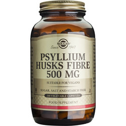 Solgar Psyllium Husks Fibre 500mg Φυτικές Ίνες 200 Κάψουλες