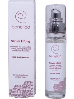 Benelica Snail Secretion Lifting Αντιγηραντικό Serum Προσώπου για Σύσφιξη με Εκχύλισμα Σαλιγκαριού 30ml