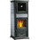 La Nordica Rossella Plus Forno Evo Natural Stone Ατσάλινη Ξυλόσομπα με Φούρνο 12.6kW