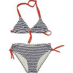 MINERVA Παιδικό μαγιό bikini (37579-205) ΜΑΡΙΝ-ΛΕΥΚΟ-ΠΟΡΤΟΚΑΛΙ Α/Ο