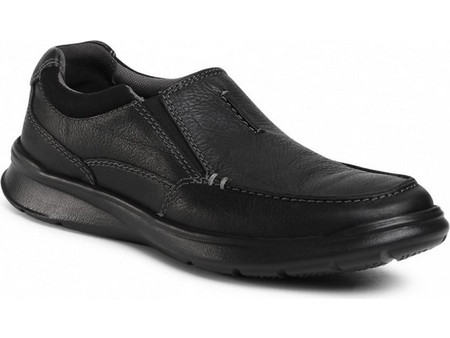 Clarks Cotrell Free 261315937 Black Oily Leather (Μαύρο)