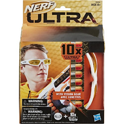 Hasbro Nerf Ultra Vision Gear & 10 Darts Σφαίρες Εκτοξευτή για 8+ Ετών