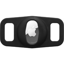 Case-Mate Dog Silicone Collar Mount Pet AirTag Black