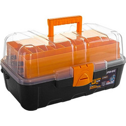 ASRIN ASR-5038 ΕΡΓΑΛΕΙΟΘΗΚΗ ΨΑΡΕΜΑΤΟΣ 3 ΕΠΙΠΕΔΩΝ 16'' ΠΟΡΤΟΚΑΛΙ