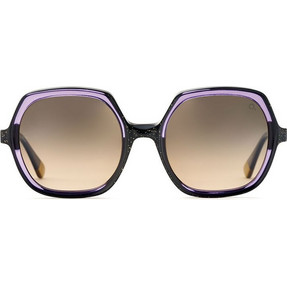 Gynaikeia Gyalia Iliou Regardez Roshan Kafe Oversized Tetragwna Fashion Gyalia Iliou Roshan Brown Oversized Square Fashion Sunglasses main image 0