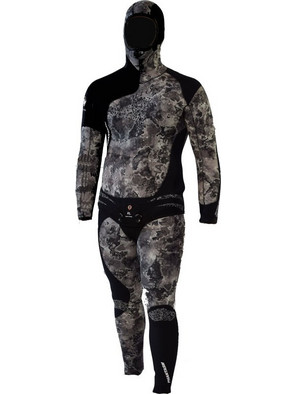 Sport Apollon Phantasm Ολόσωμη Στολή Κατάδυσης Neoprene με Επιστήθιο για Ψαροντούφεκο 5mm