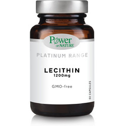 Power Health Platinum Range Lecithin Συμπλήρωμα Διατροφής με Λεκιθίνη 1200mg 60 Κάψουλες