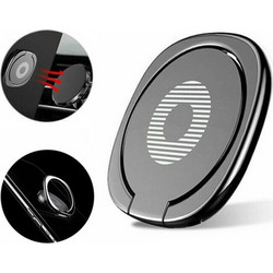 Λαβή Δαχτυλίδι Metal Ring Holder για Smartphone - Black