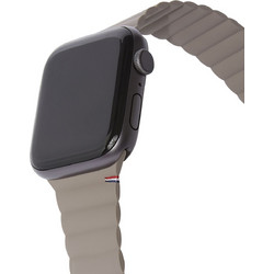 Decoded Magnetic Traction Lite Λουράκι Σιλικόνης Dark Taupe (Apple Watch 38 / 40 / 41mm)