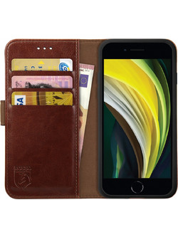 Rosso Element PU Book Case Brown (iPhone SE 2022 / SE 2020 / 8 / 7)
