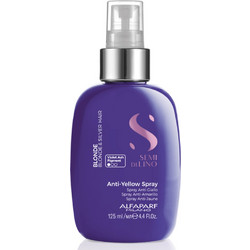 Alfaparf Semi di Lino Anti Yellow Hair Spray Μαλλιών για Προστασία Χρώματος 125ml
