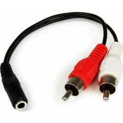 StarTech 2x RCA male - 3.5mm female (MUFMRCA)