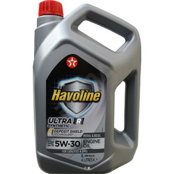 Texaco Havoline Ultra R Συνθετικό Λάδι Αυτοκινήτου 5W-30 4lt