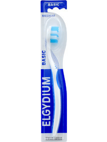 Elgydium Basic Medium Οδοντόβουρτσα Μπλε