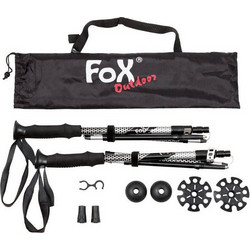 Fox Outdoor Haidel Aluminium Trekking Poles Foam Handle