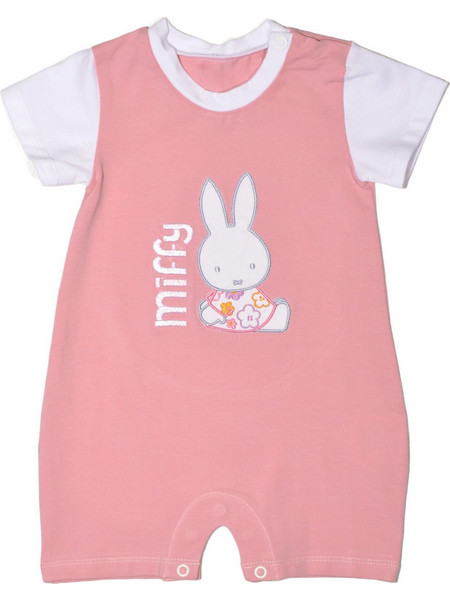 Miffy Des.16 Φορμάκι Κοντομάνικο για Κορίτσι Ροζ