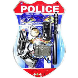 Αξεσουάρ POLICE σετ 6 τεμαχίων με γκλοπ 43x28cm 3-2034