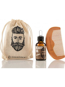 Cosmogent Mr. Cosmo Λάδι για Γένια 30ml + Beard Hair Comb